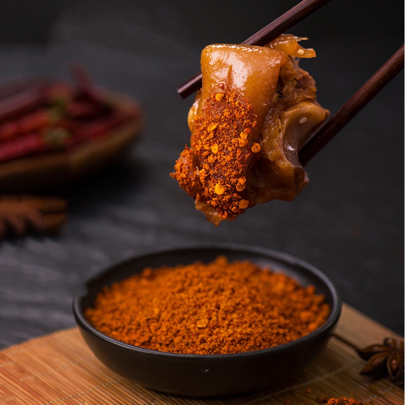Gia Vị Ớt Chấm Cay Cay Tứ Xuyên Muối Cay Chấm Lẩu Nướng BBQ