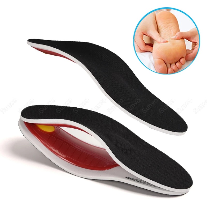 Đệm Gel Lót Giày Hỗ Trợ Chỉnh Hình Vòm Chân 3D Cao Cấp Cho Nam Nữ