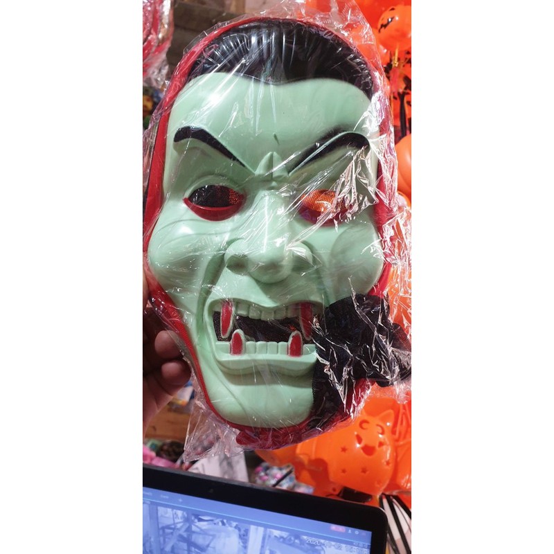 Mặt nạ dracula ma cà rông có/không có tóc đồ chơi halloween
