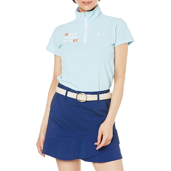 Áo Polo Thể Thao Ngắn Tay Nữ LeCoq Golf QGWTJA11-SA00