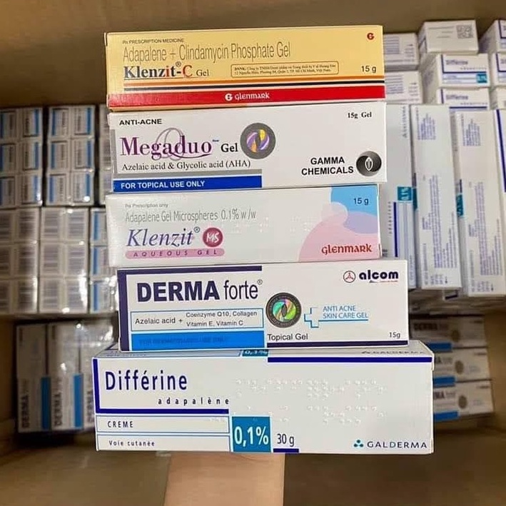 MEGADUO Gel  Azelaic Acid & Glycolic Acid  15g - Giảm Mụn Thâm, Trứng Cá, Dưỡng Da