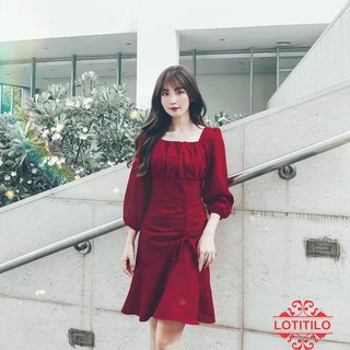 Đầm Bigsize Bèo rúm rút dây siêu hot Thiết kế dành riêng cho người béo mập từ 55-95 kg