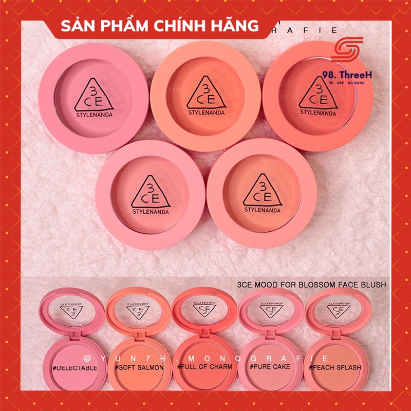 Má Hồng 3CE -98.ThreeH Cosmetic | BigBuy360 - bigbuy360.vn