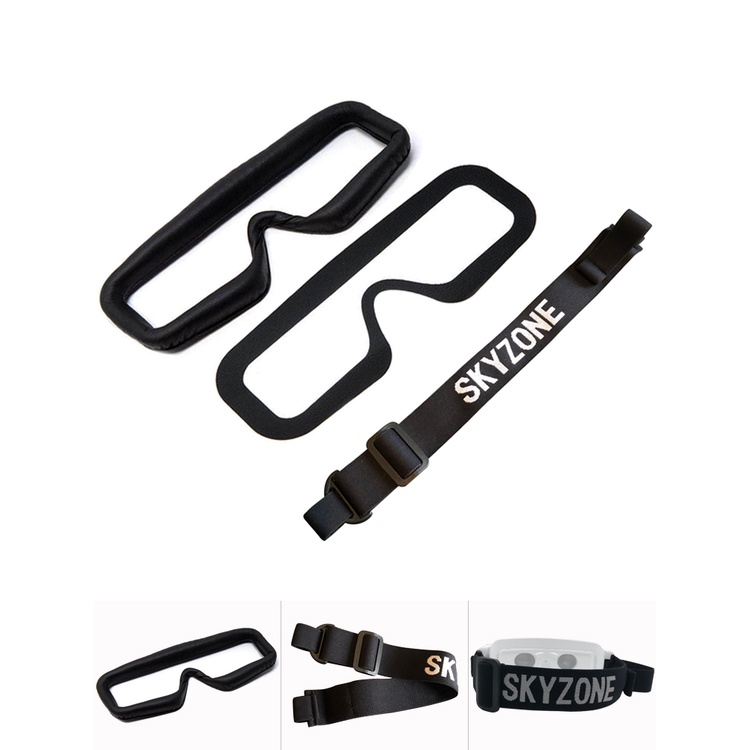 Skyzone Set 04X / l fpv Kính Che Mặt Có Dây Đeo Tiện Dụng