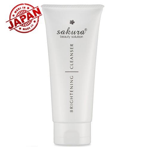 Sữa rửa mặt trắng da Sakura Brightening Cleanser - New 2020