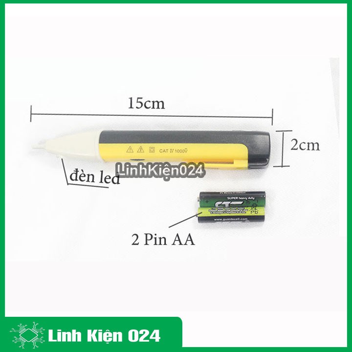 Bút Dò Điện Cảm Ứng 12-1000V Eacker
