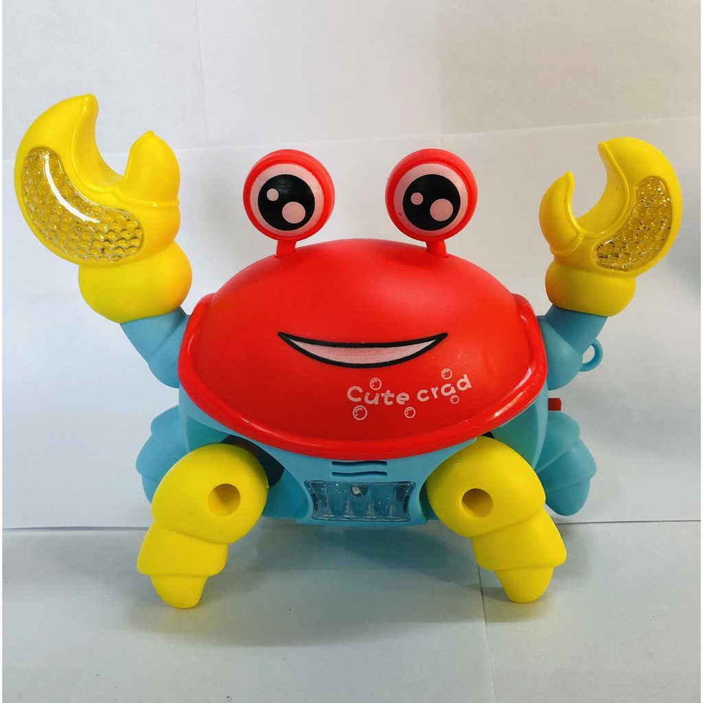 Đồ chơi con cua có phát nhạc và đèn sáng cho bé yêu