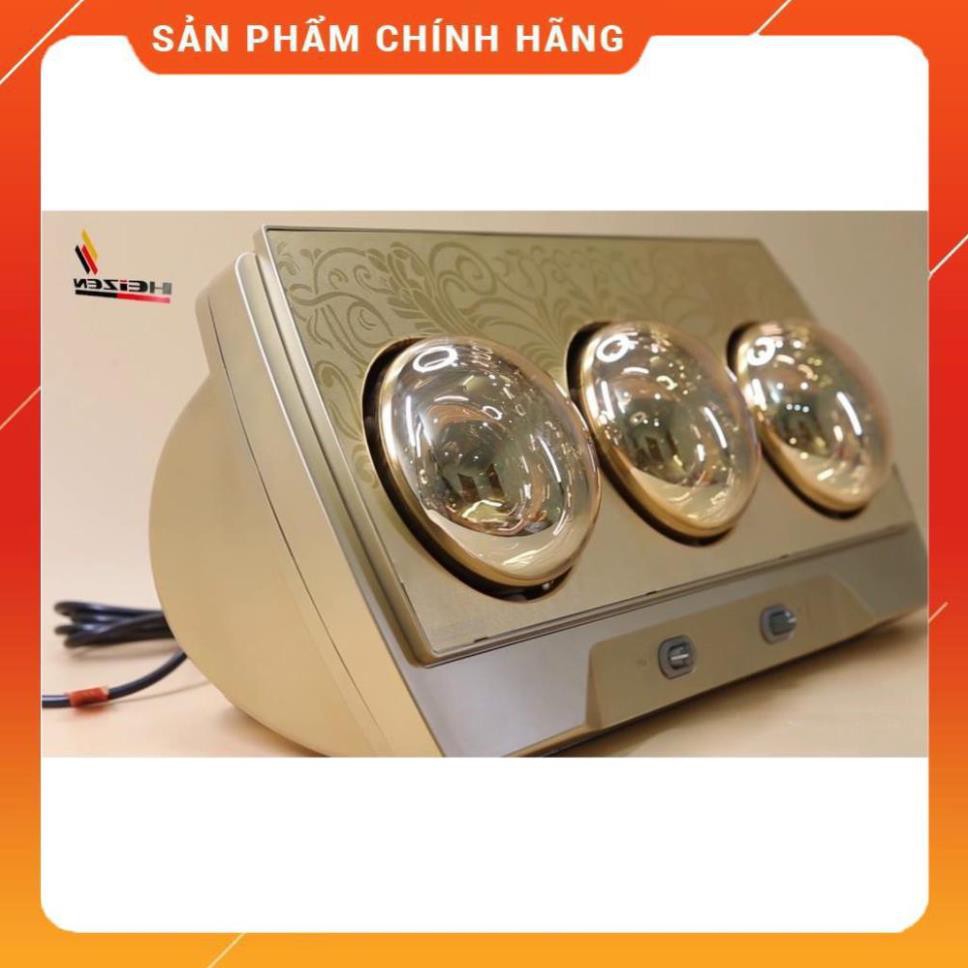 [FreeShip] Đèn sưởi 3 bóng Heizen có điều khiển từ xa HE-3BR - Hàng cao cấp chính hãng Huy Anh