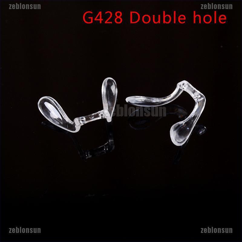 Set 2 Miếng Đệm Mũi Gắn Mắt Kính Chống Trượt Bằng Nhựa PVC | BigBuy360 - bigbuy360.vn