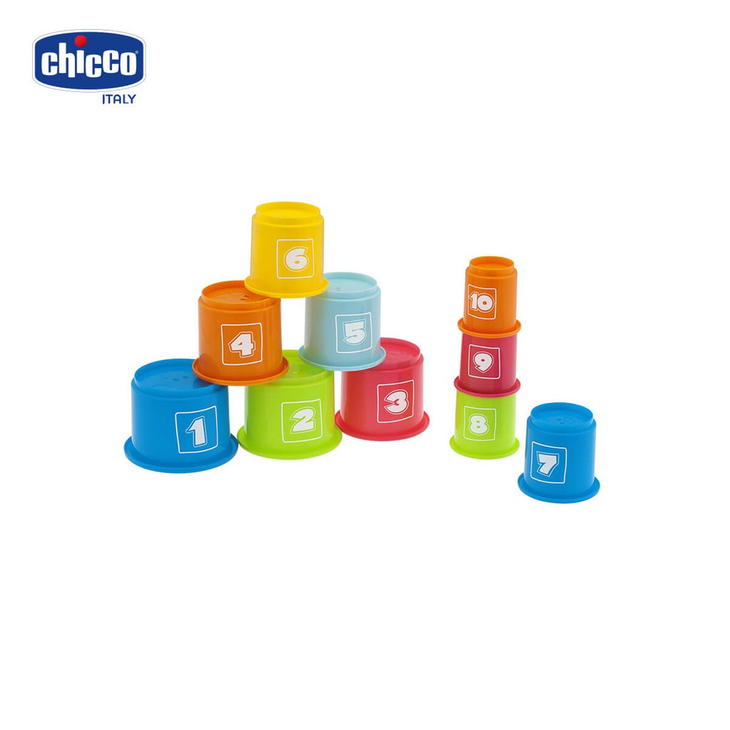 Bộ xếp hộp 2in1 tập đếm Chicco