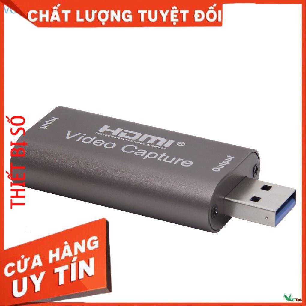 Capture card HD USB 3.0 dùng chuyển đổi video âm thanh HD 1080p 60fps -dc4529