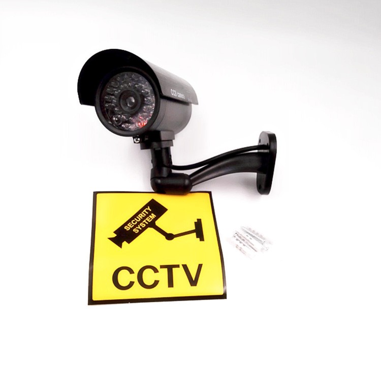 Camera an ninh giả MÔ HÌNH chống trộm, doạ nhân viên có đèn led báo
