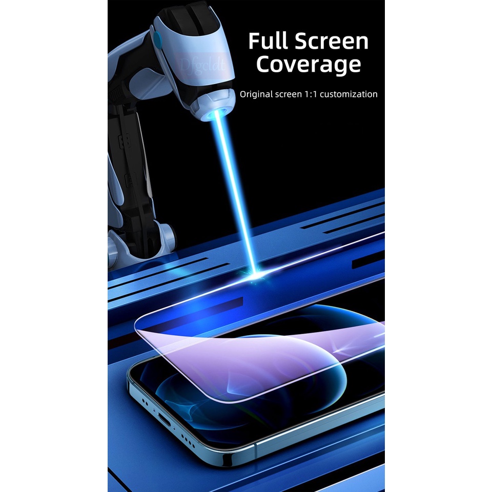 Kính cường lực chống ánh sáng xanh bảo vệ màn hình cho iPhone14plus 13PRO MAX X XR 8 7 6S Plus SE 2020 12 mini 11 Pro Max