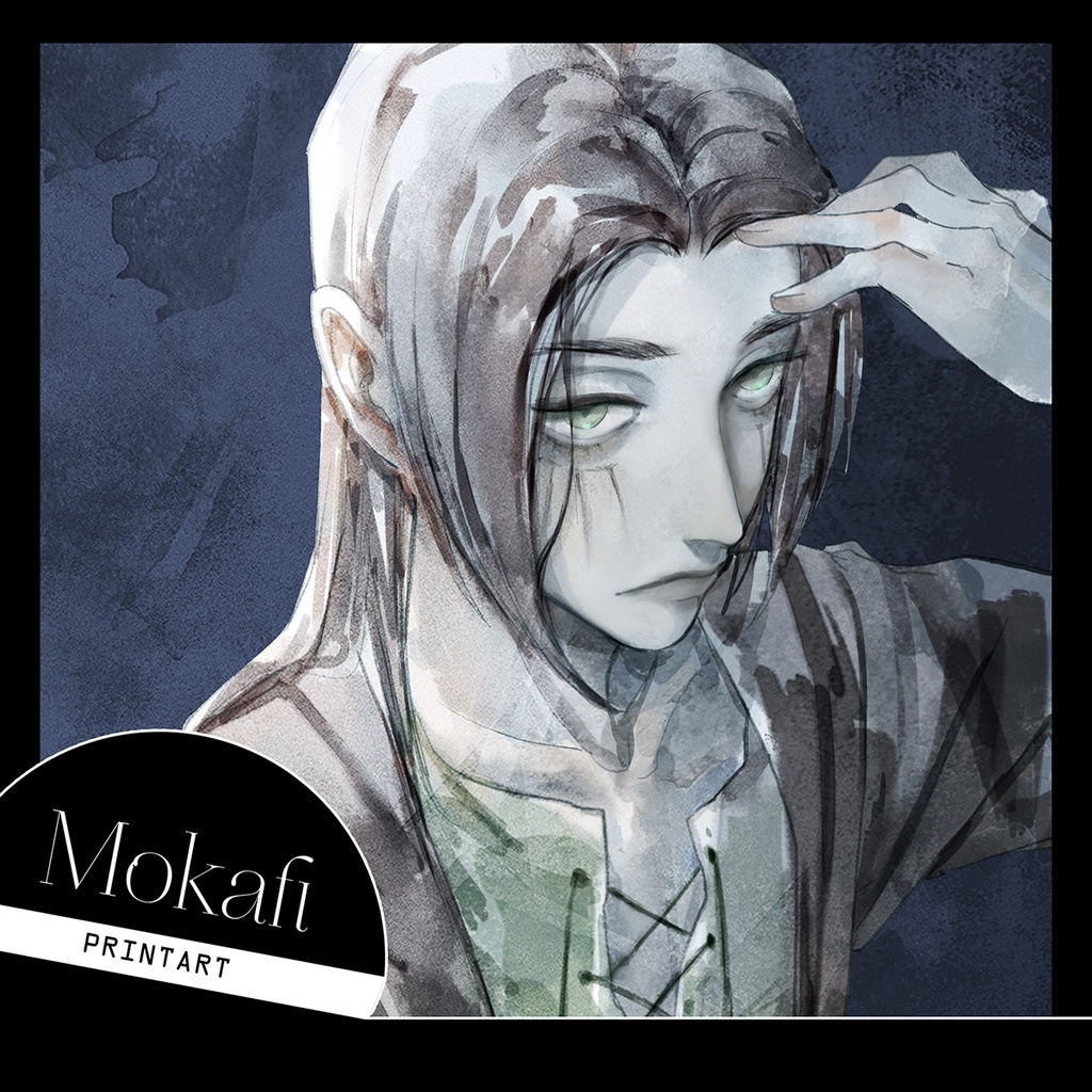 [Printart] Tranh vẽ nhân vật EREN JEAGER - bộ truyện Shingeki no Kyojin (Attack on Titan)