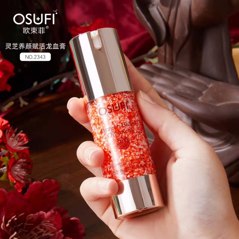 Combo 2 chai Huyết rồng OSUFI dạng vòi chiết suất nấm linh chi đen giảm mụn ẩn bảo vệ da chi số chống nắng dễ sử dụng