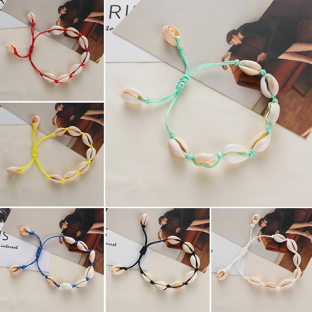 Vòng Đeo Chân Kiểu Vỏ Sò Phong Cách Boho Thời Trang Mùa Hè Cho Nữ