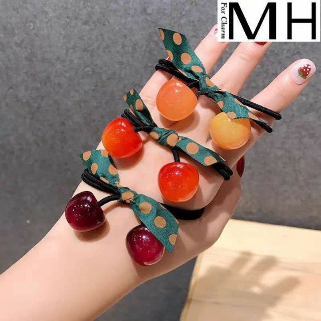 [Lẻ 1c] Dây cột tóc đính đá Hàn Quốc | BigBuy360 - bigbuy360.vn