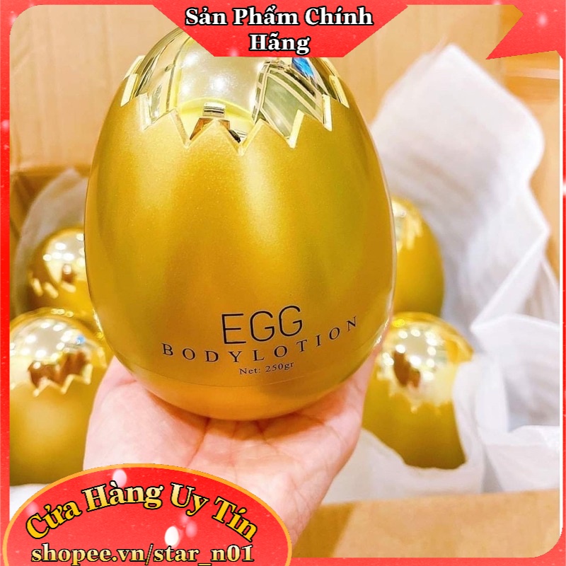 Kem Body Trứng Vàng Egg Body Lotion Chính Hãng Dưỡng Da Body Trứng Vàng Tặng Serum