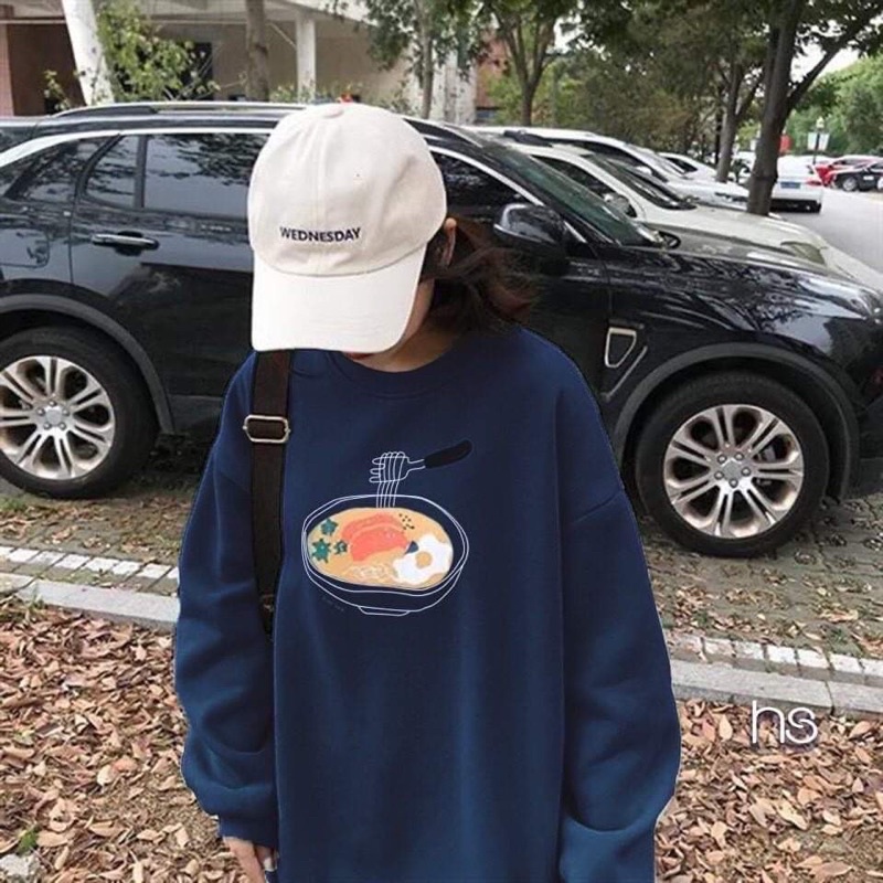 Áo nỉ hình đồ ăn HS6