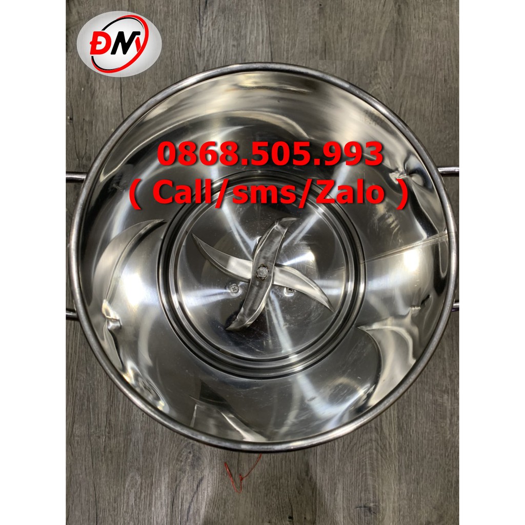 Máy xay rau má, xay nước sốt nồi cao 25cm