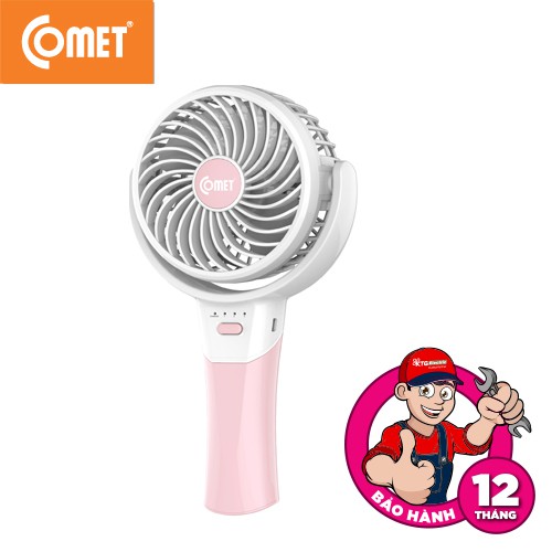 Quạt sạc Cầm Tay Comet CRF0904 công suất 3W | BigBuy360 - bigbuy360.vn