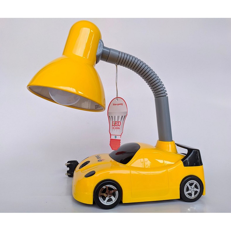 Đèn học chống cận thị Điện Quang hình xe hơi - đèn bàn xe ôtô Similac tặng bé