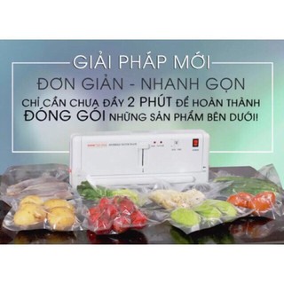 Máy hút chân không douqi dz300a hút đồ khô + tặng túi