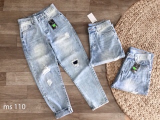 🍭 BAGGY NỮ VÁ 110 + ẢNH THẬT 🍭