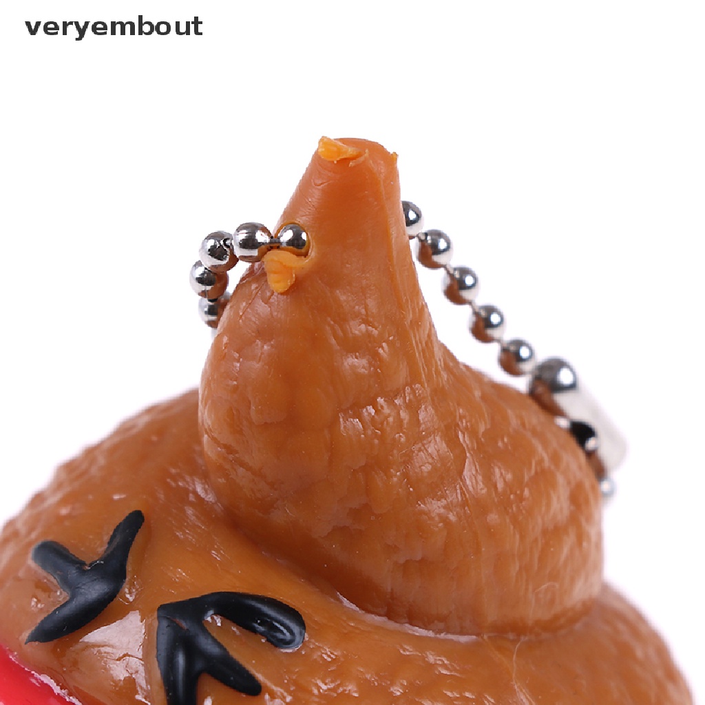 [ut] Móc Khóa Hình Emoji Bóp Tay Vui Nhộn Giảm Căng Thẳng