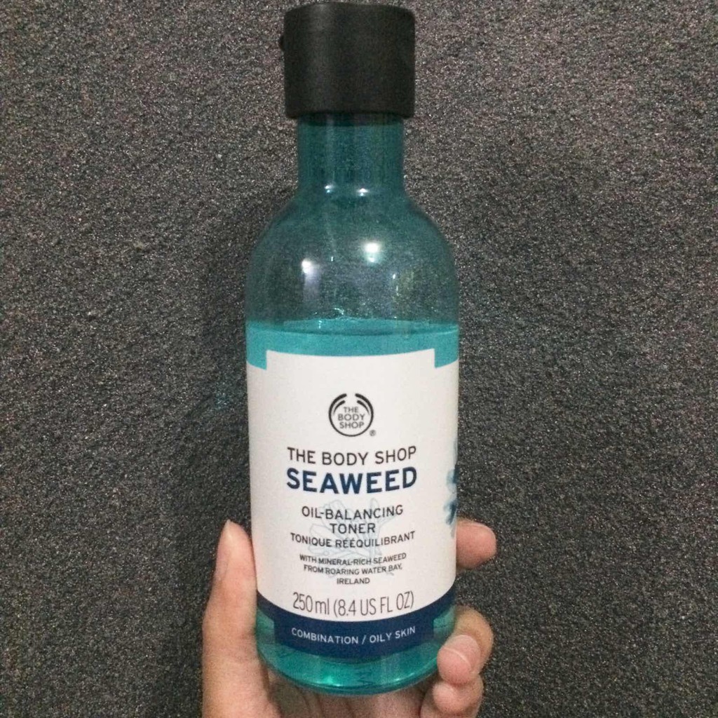 Nước hoa hồng cho da dầu Seaweed Clarifying Oil Balancing Toner The Body Shop 250ML