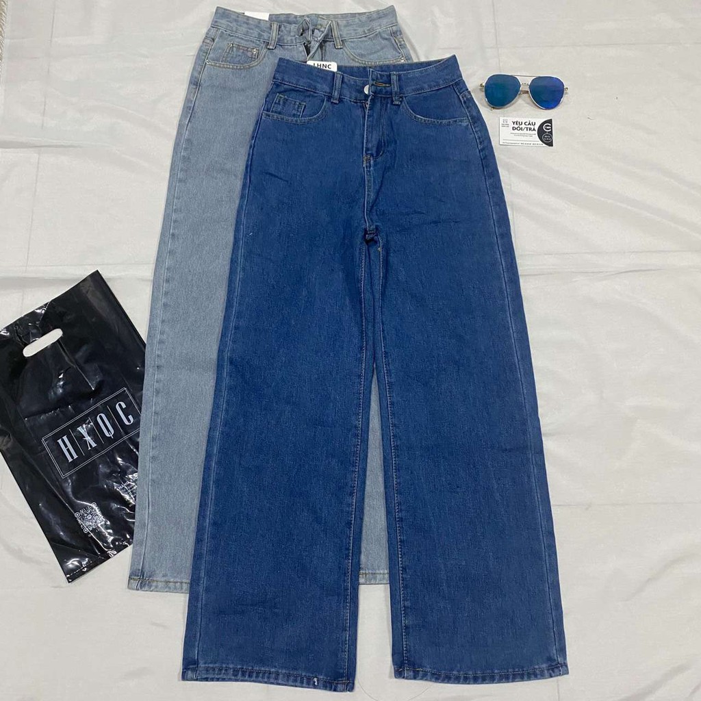 [Size S,M] Quần Jeans nữ ống rộng Ulzzang Quảng Châu QDJ7