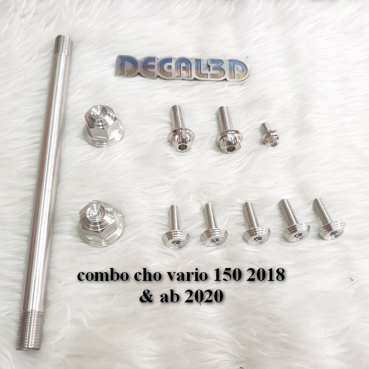 TRỌN BỘ ỐC SALAYA THÁI MẪU 2021 DÀN CHÂN TRƯỚC CHO XE TAY GA HONDA SIÊU ĐẸP