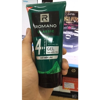Gel vuốt tóc romano classic giữ nếp lâu 150g