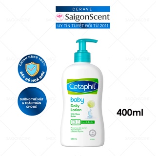 Cetaphil Baby Daily Lotion Face & Body - Kem dưỡng ẩm cho bé (400mL)