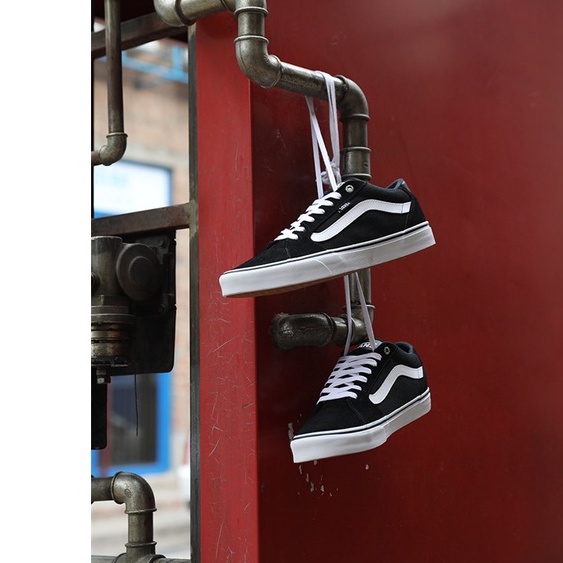 Giày Thể Thao Vans Faulkner Cổ Thấp Màu Đen Mỹ Cổ Điển Thời Trang Cho Nam-183