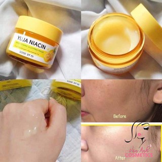 Mặt nạ ngủ SOME BY MI YUJA NIACIN 30 DAYS MIRACLE BRIGHTENING SLEEPING MASK