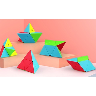 [Gan Style] Biến Thể Rubik Tam Giác QiYi Pyraminx 2x2 Pyramid Cube