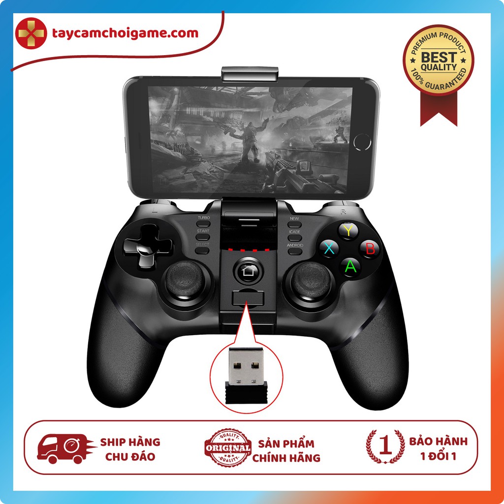 Tay Cầm IPEGA PG-9076 (kèm USB cho PC và TV)