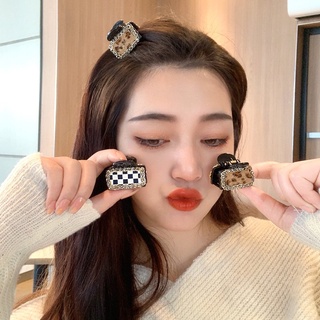 Kẹp Tóc Gấp Tóc Da Beo Cao Cấp Hot Trend Hàn Quốc