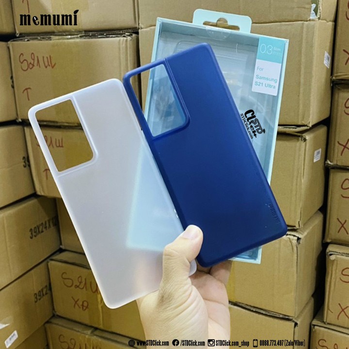 ỐP LƯNG SAMSUNG GALAXY S21 ULTRA 5G - NOTE 10 PLUS - NOTE 10 PLUS 5G MEMUMI MỎNG LỤA CHÍNH HÃNG