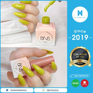Sơn gel màu xanh cốm BNS HOT 2021 -15ml