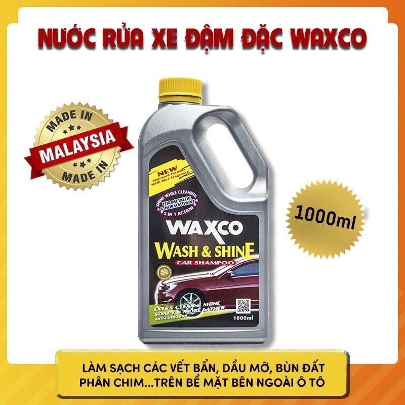 Nước rửa xe đậm đặc WAXCO 1000ml