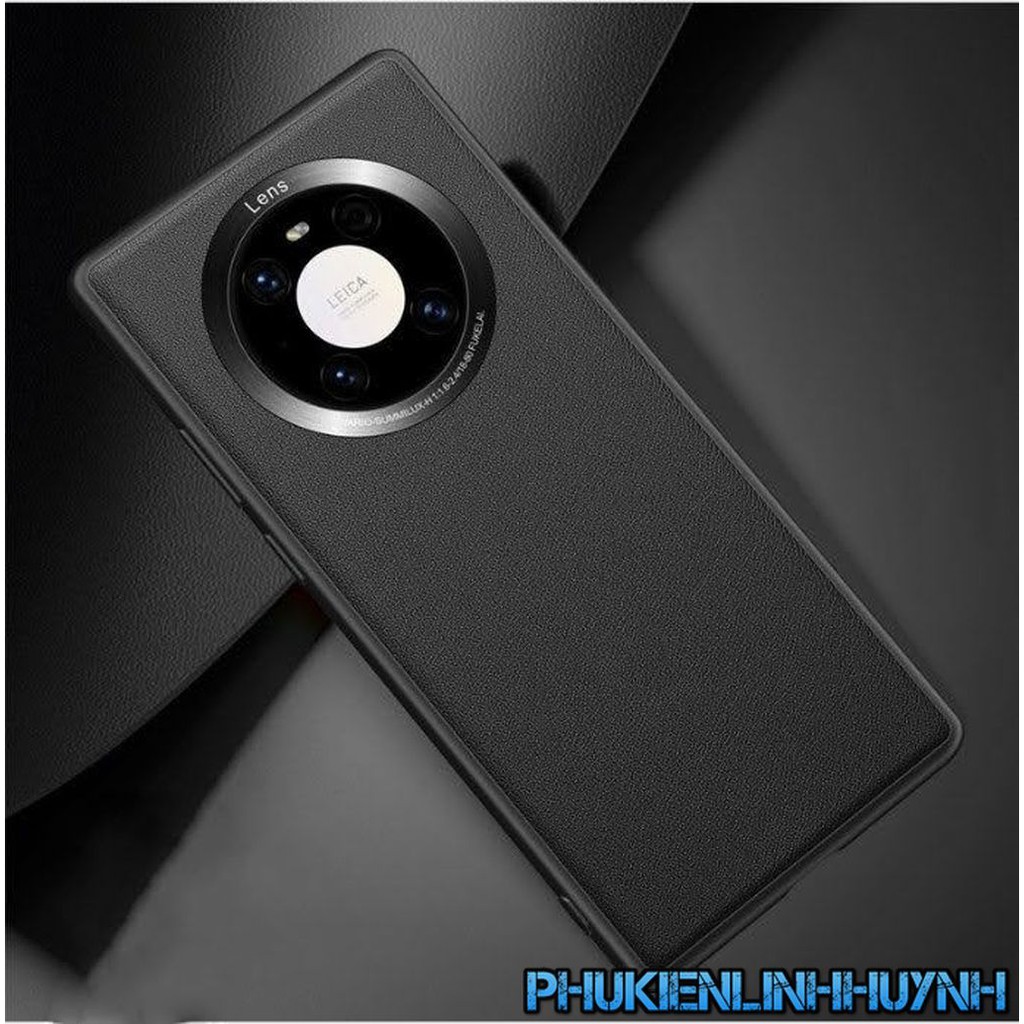 Huawei Mate 40 Pro_Ốp Lưng Leather Design