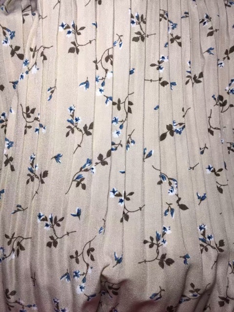 (Sẵn hàng) Chân váy chiffon hoa nhí, chân váy xoè dài dập li nhỏ, hoa nhí ulzzang,có lót trong ( Kèm Ảnh Thật) | BigBuy360 - bigbuy360.vn