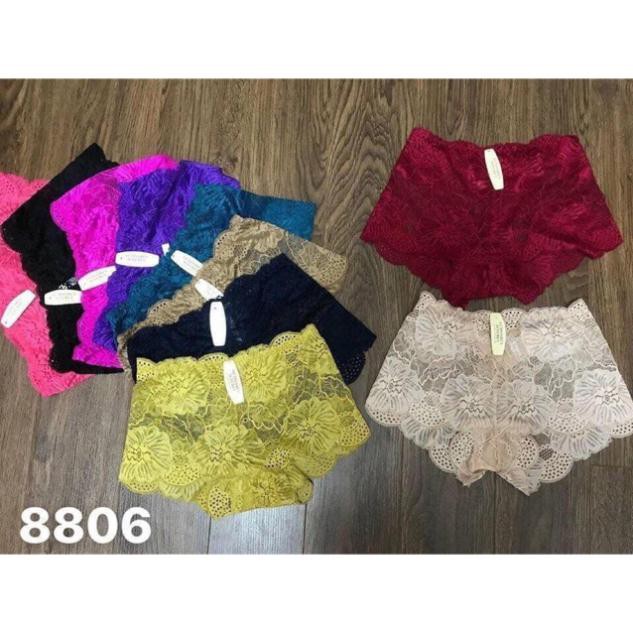 Quần Lót Đùi Phối Ren Hoa ( MS 8806 )--