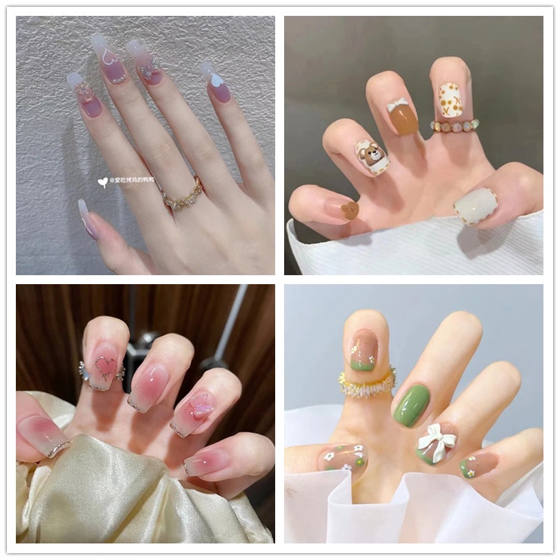 Móng Tay Giả 3d Trang Trí Chất Lượng Cao