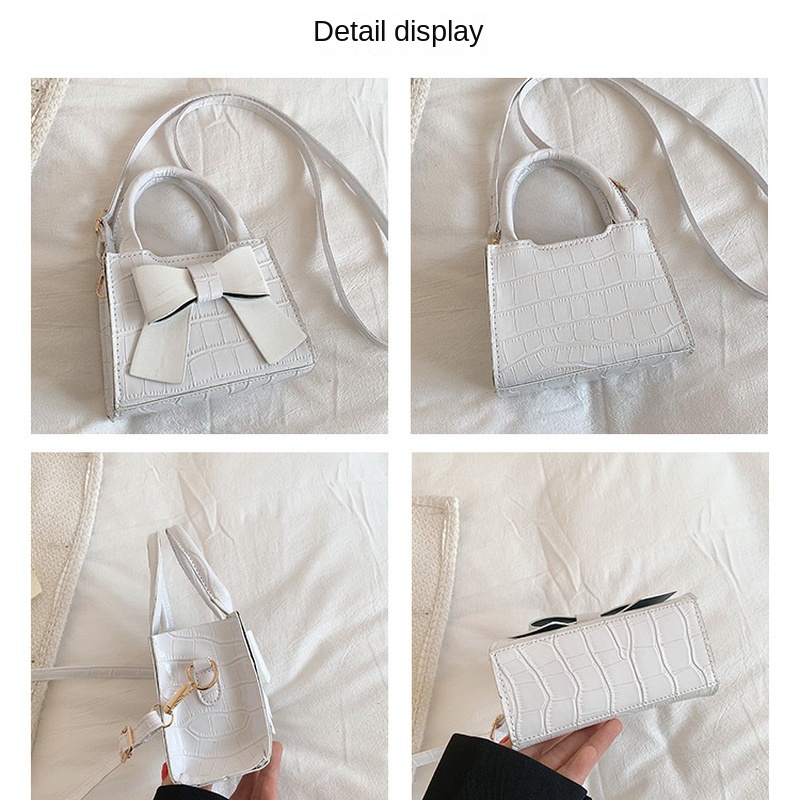 Túi Xách Đeo Chéo Màu Trơn Thắt Nơ Mẫu Mới 2022 NB00180