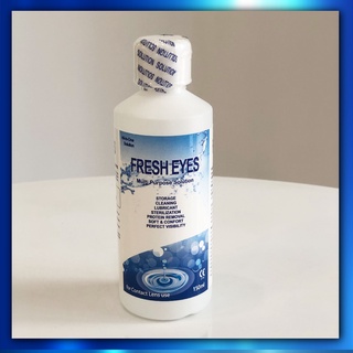 Nước ngâm lens Fresh Eyes 150ml| Dung dịch rửa và ngâm kính áp tròng Fresh Eyes 150ml