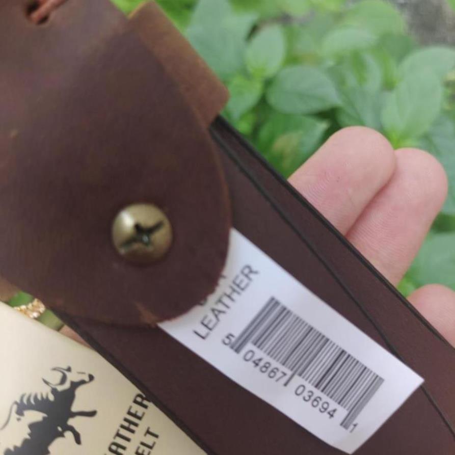 Thắt Lưng Nam Dây Nịt Nam Da Bò  Nguyên Tấm Kết Hợp Khóa Đồng Bảo Hành 1 Năm