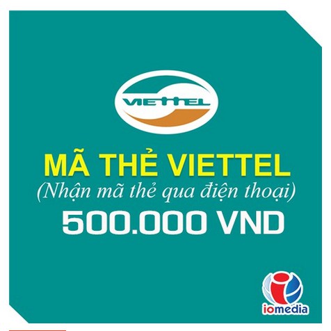 Mã Thẻ ĐT Viettel 500K